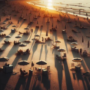 Sezony i tłumy na plażach Bałtyku