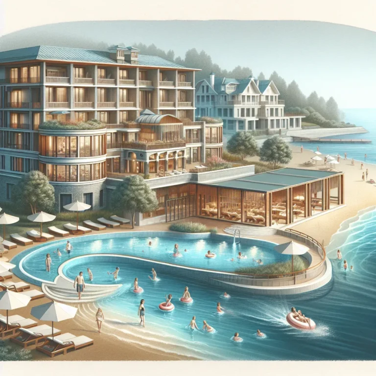 Rodzinne wakacje nad morzem z hotelowym spa i basenami dla dzieci